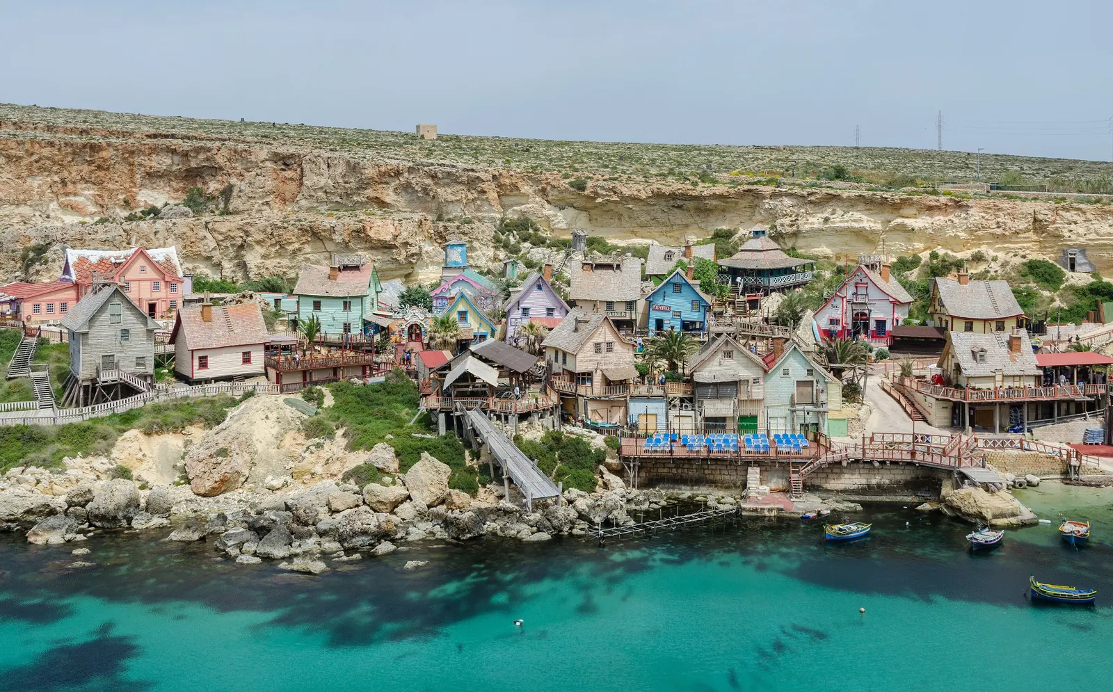 Popeye Village at Anchor Bay, Mellieħa