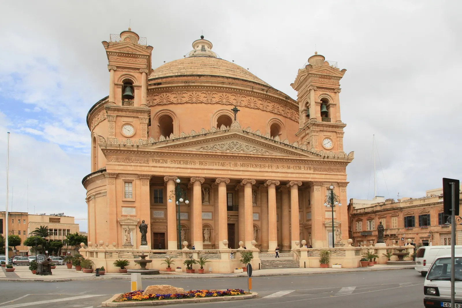 The Rotunda of neighbouring Mosta