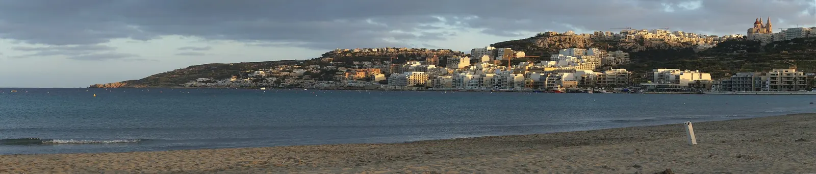 Mellieħa at sunset