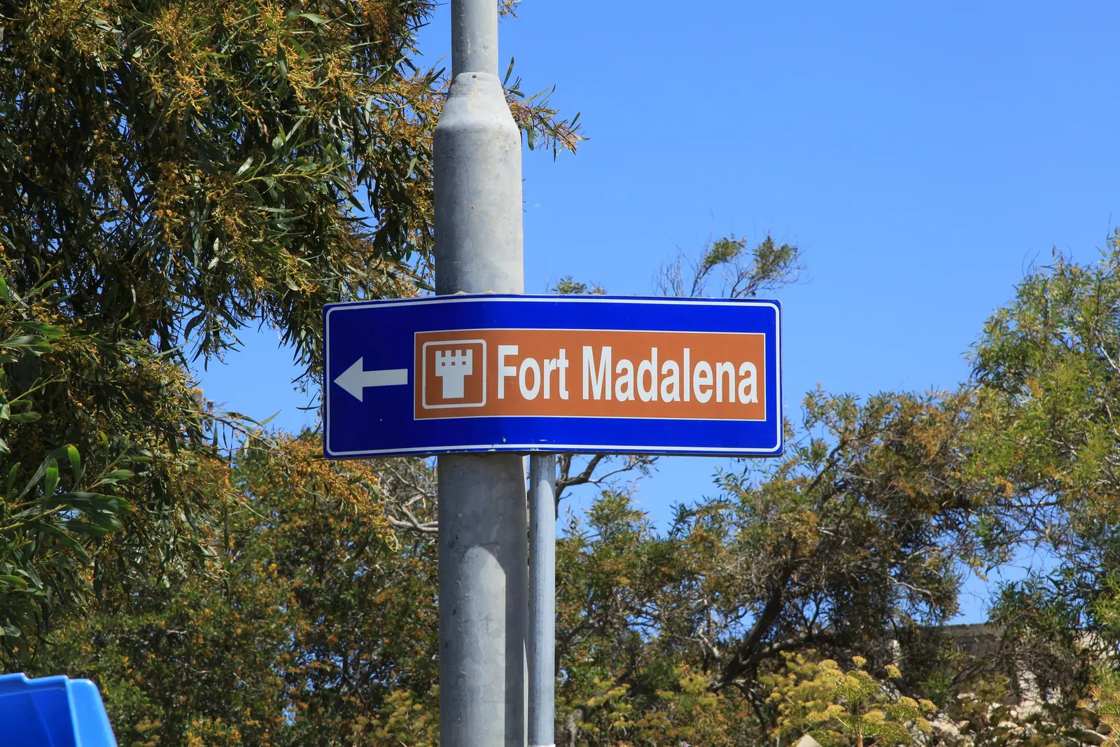 Triq il-Madliena in Swieqi, on the road to the Madliena villa area