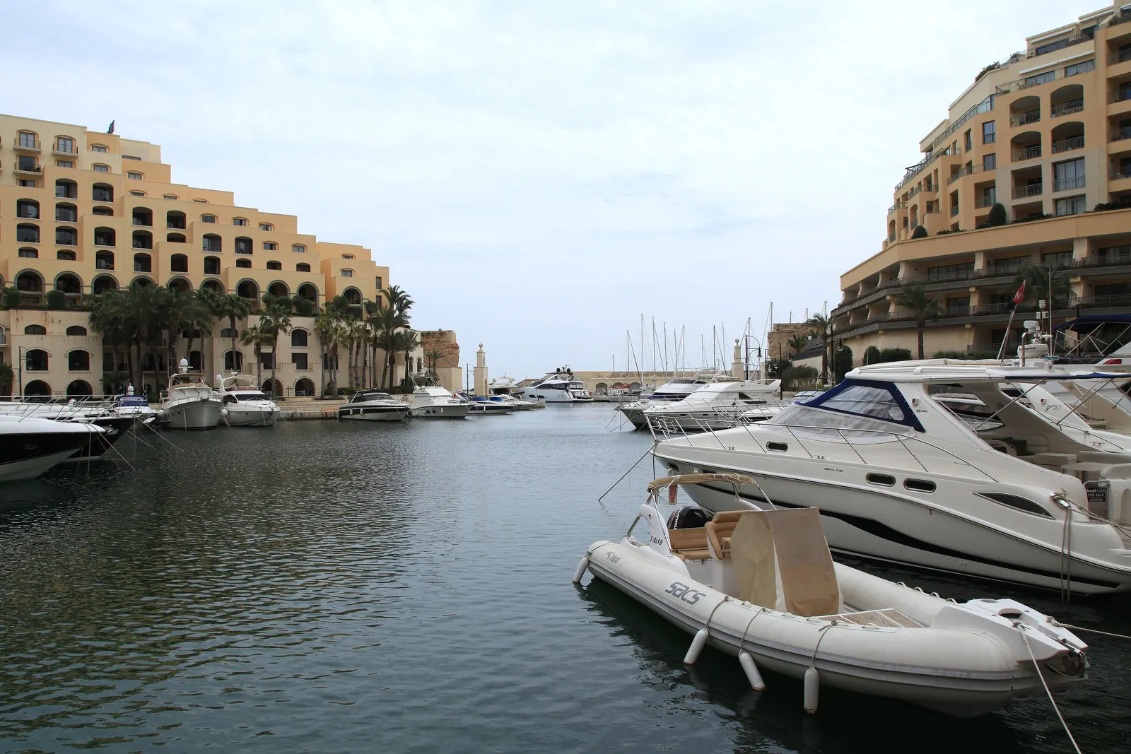 Portomaso Marina and the Hilton in St Julian’s