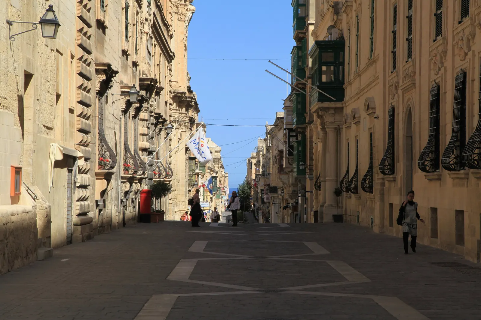 Merchants Street in Valletta