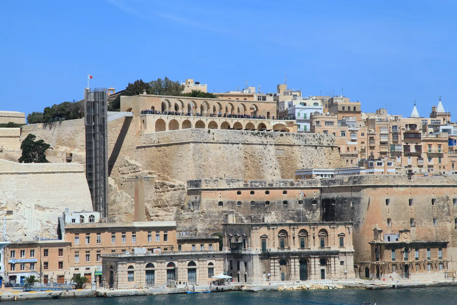 Valletta seen from the Spur in Senglea