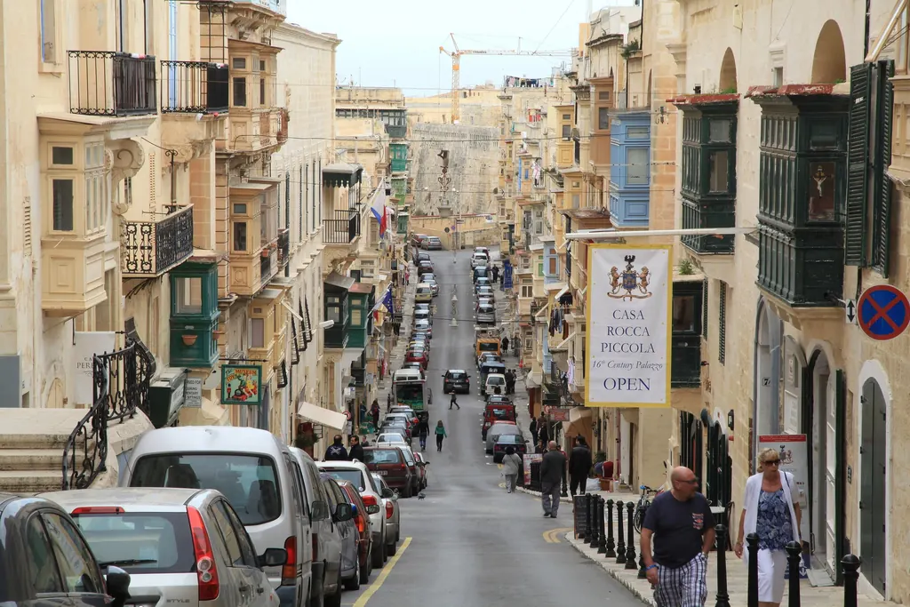 Republic Street in Valletta