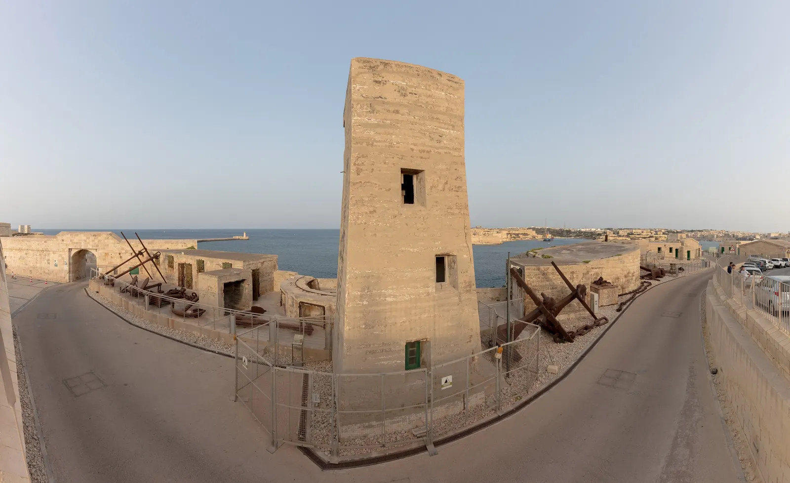 Fort St Elmo at the tip of Valletta