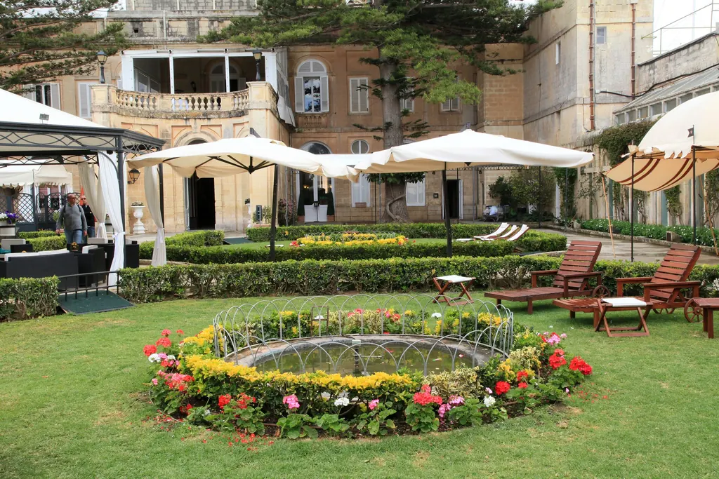 Palazzo Parisio gardens in Naxxar