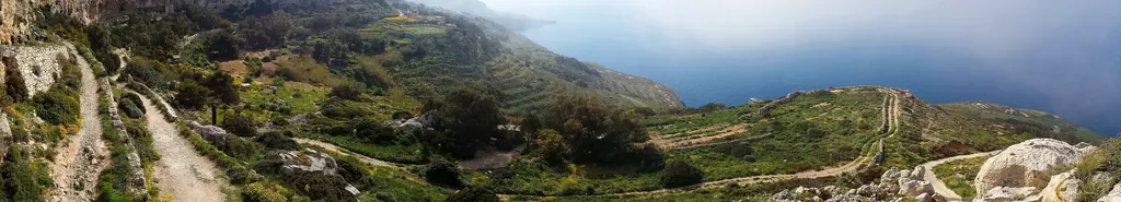 The view from Dingli Cliffs