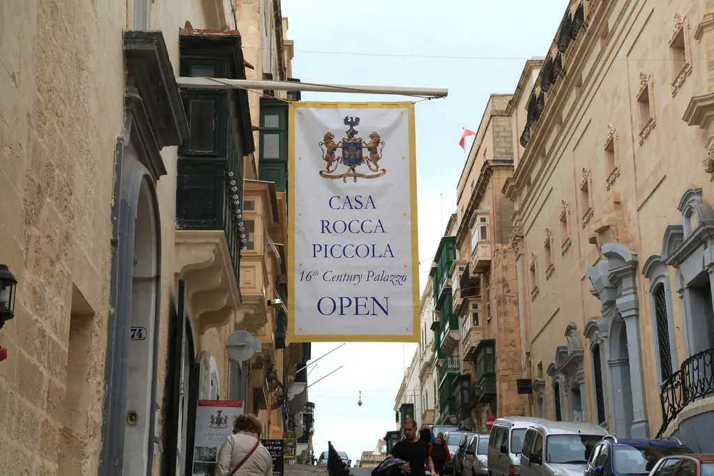 Casa Rocca Piccola on Republic Street, Valletta