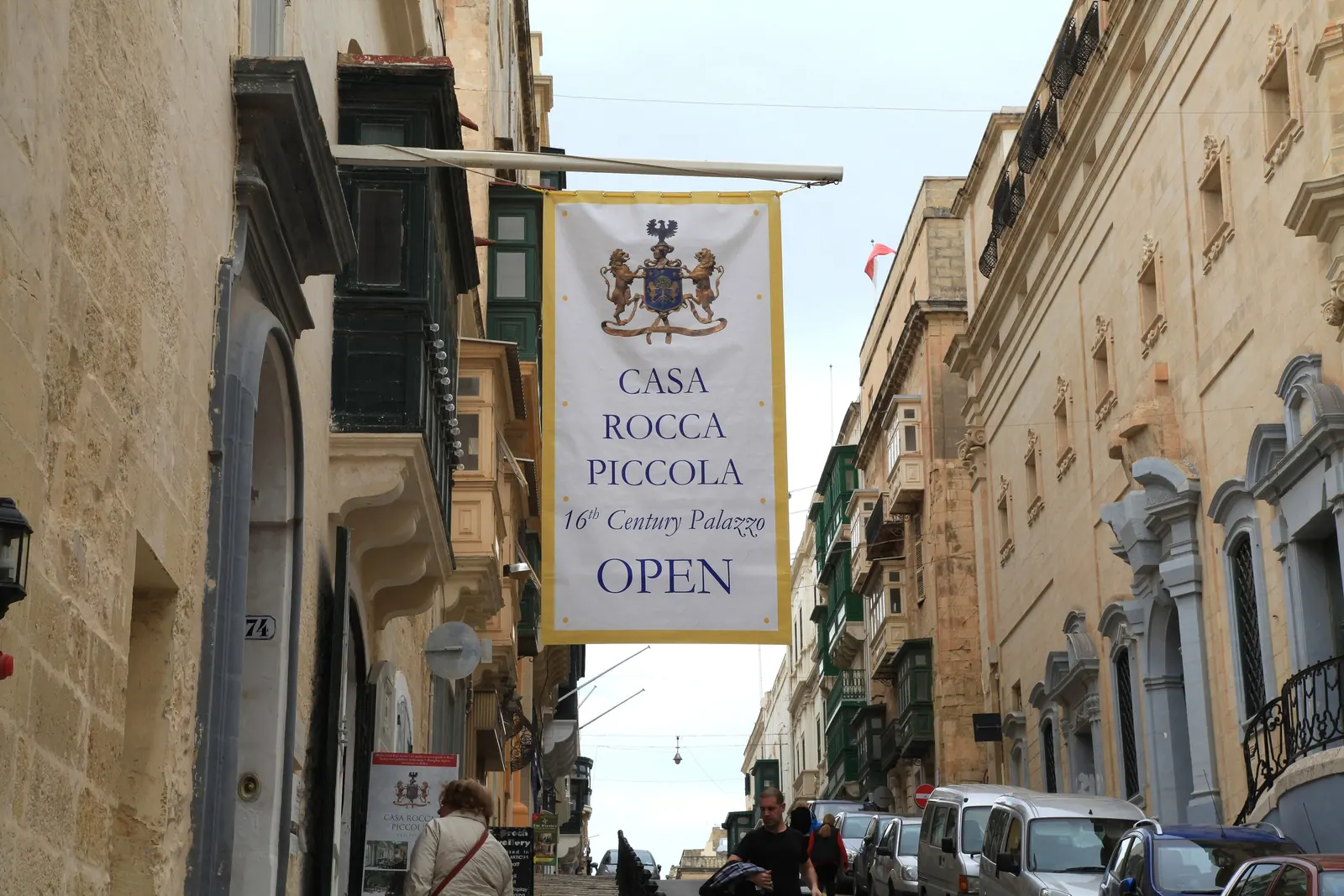 Casa Rocca Piccola on Republic Street, Valletta