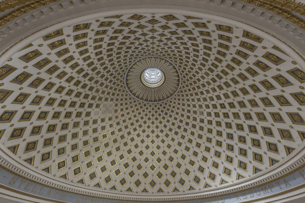 The Rotunda of Mosta in central Malta