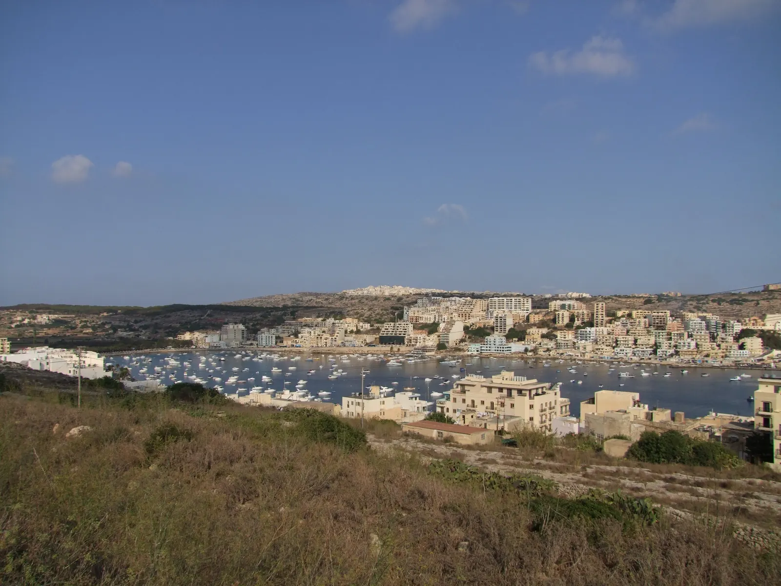 Early morning over St Paul’s Bay and Xemxija