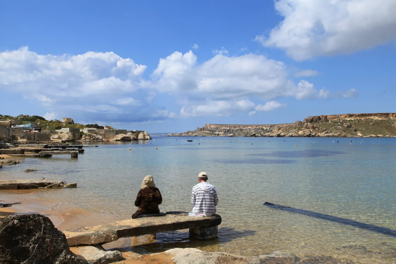A quiet morning at Għajn Tuffieħa and Gnejna