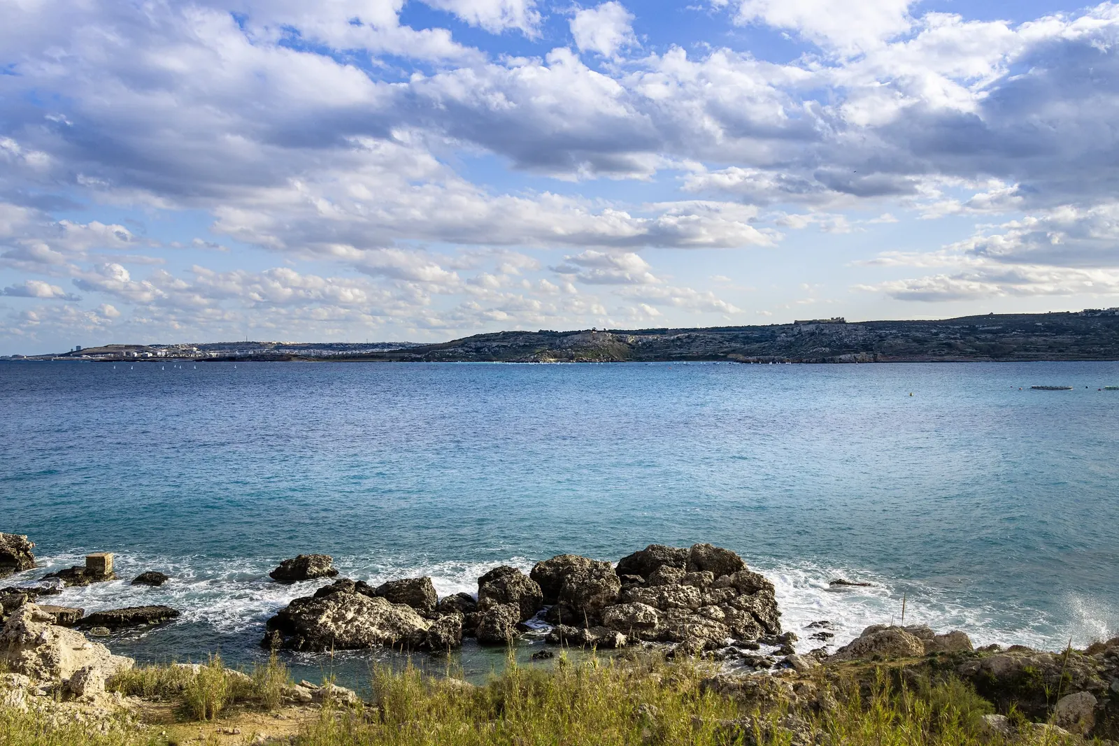 Slugs Bay on Malta’s north coast