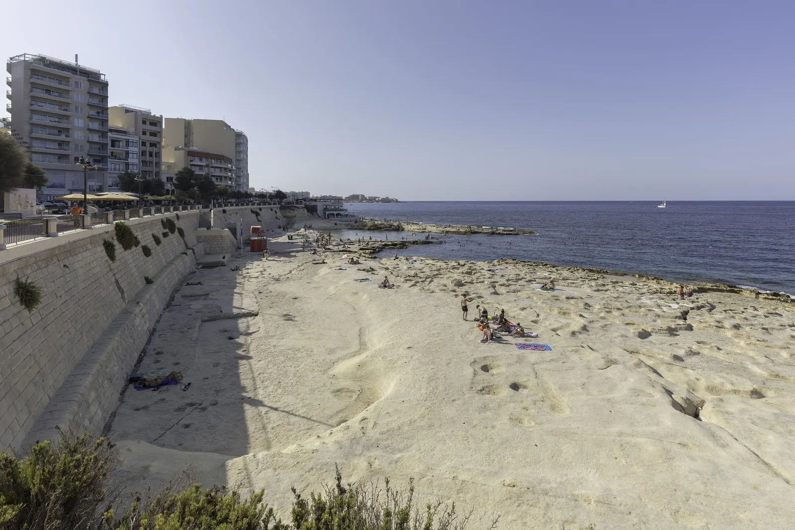 Fond Għadir on the Sliema seafront